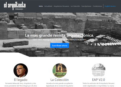 EL ARQUITECTO PERUANO - Revista digital Perú