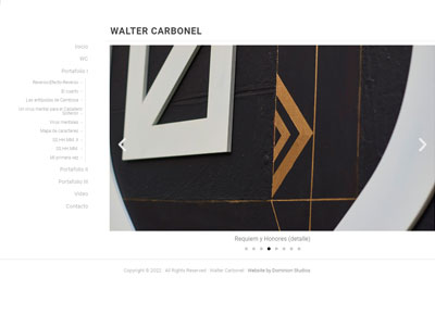 WALTER CARBONEL - Portafolio artístico Perú